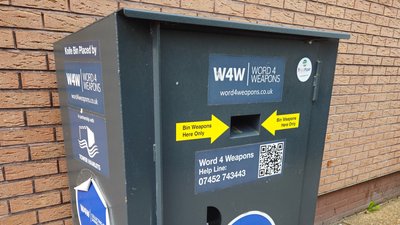 Knife Surrender Bin