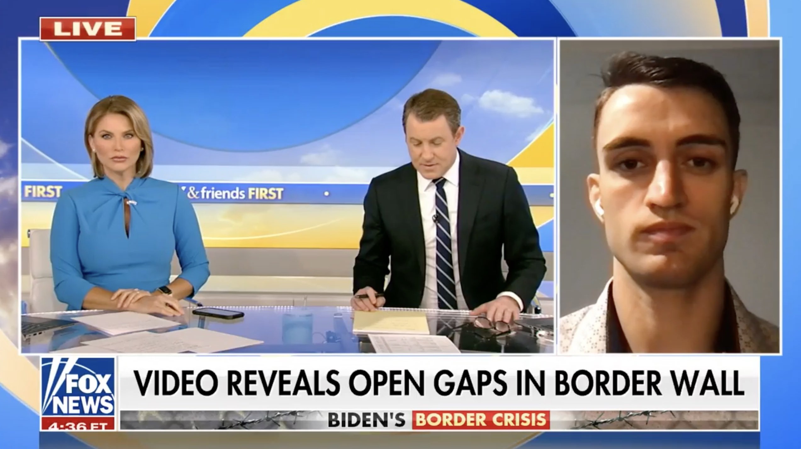 Anthony Rubin joins Fox and Friends First to discuss holes in the U.S. border wall