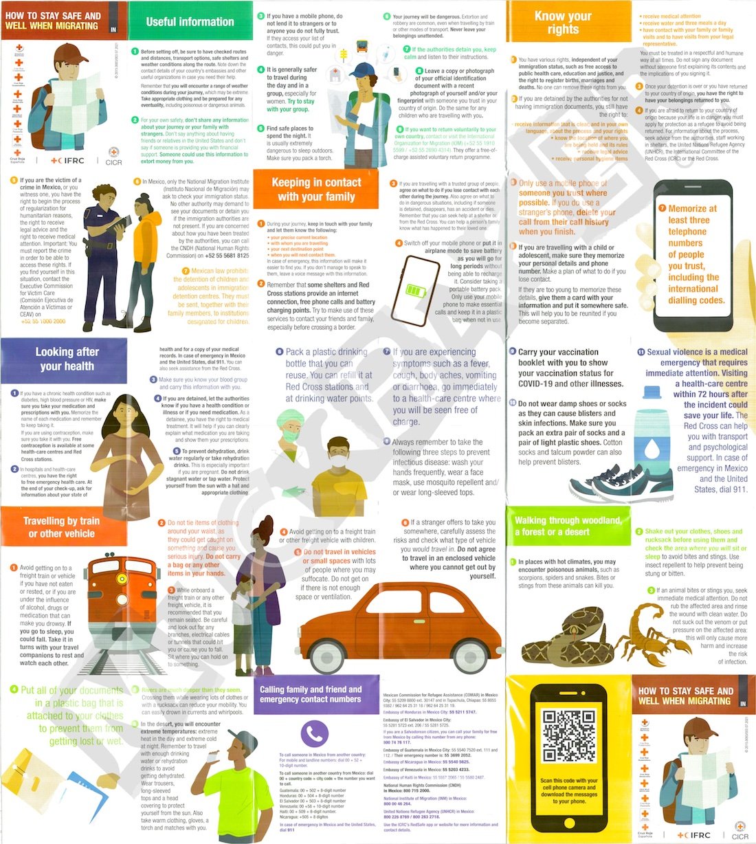 A Red Cross migration instruction manual