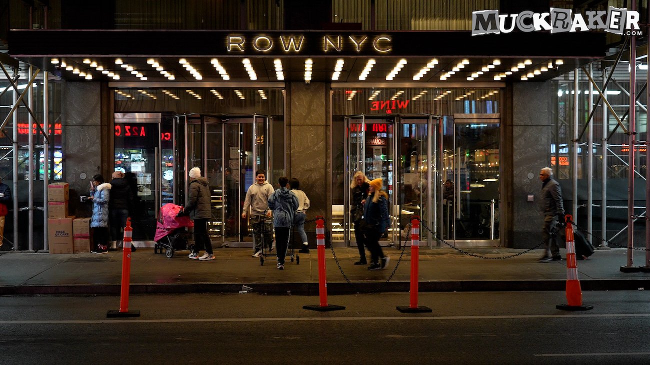 The front of the hotel ROW NYC in Manhattan