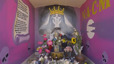 Santa Muerte Temple in Sonora, Mexico